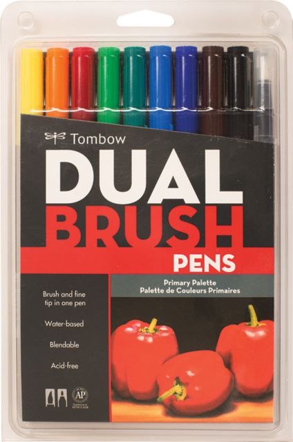 ABT DUAL BRUSH SET 10/PRIMARY