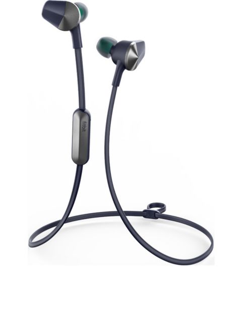 Fitbit Flyer Wireless Fitness Headphones, Nightfall Blue