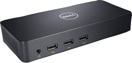 Dell D3100 USB 3.0 Docking Station, Black - ONLINE ONLY