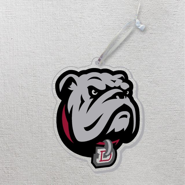 Dean College Bulldogs 3 x 4 Ornament