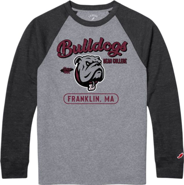 Dean College Bulldogs Baseball Long Sleeve T-Shirt