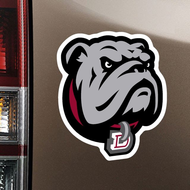 Dean College Bulldogs 4'' x 4'' Magnet