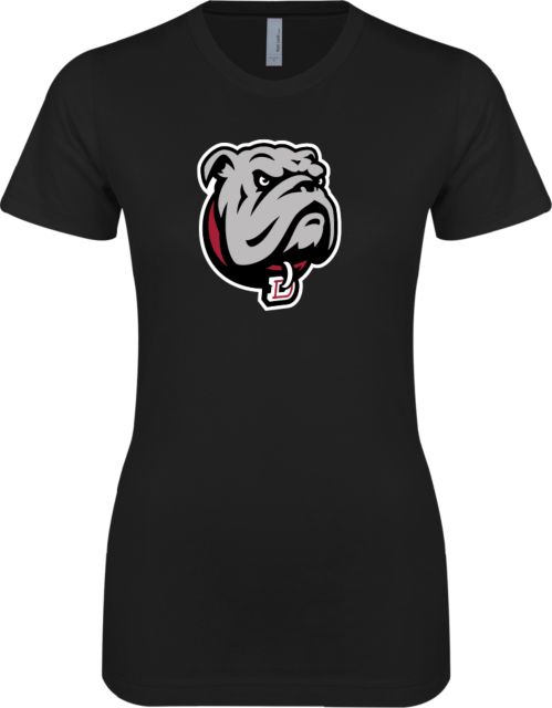 Dean College Next Level Womens Boyfriend Tee Bulldog Head - ONLINE ONLY