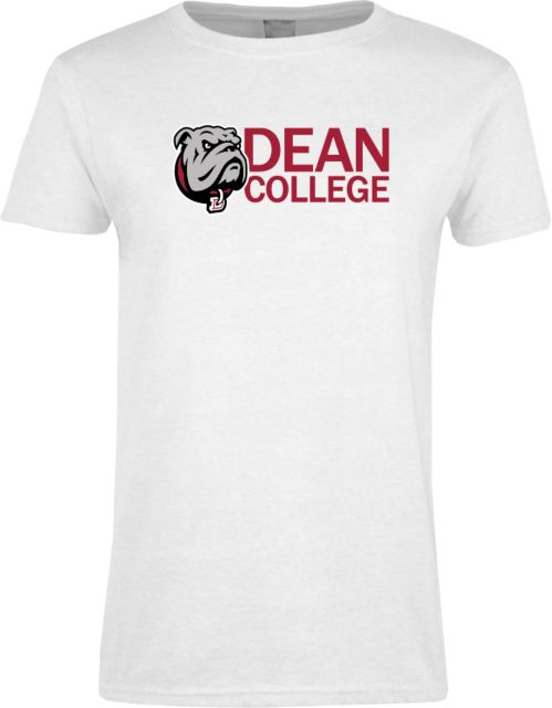 Dean College Womens Short Sleeve Tee Dean College w/ Bulldog Head - ONLINE ONLY