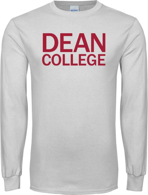Dean College Long Sleeve T Shirt Primary Mark - ONLINE ONLY