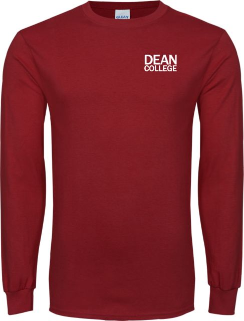 Dean College Long Sleeve T Shirt Primary Mark - ONLINE ONLY
