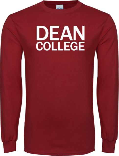 Dean College Long Sleeve T Shirt Primary Mark - ONLINE ONLY