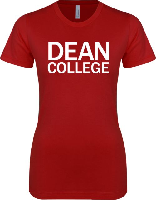 Dean College Next Level Womens Boyfriend Tee Primary Mark - ONLINE ONLY
