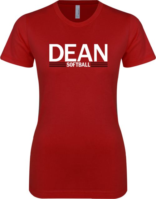 Dean College Next Level Ladies SoftStyle Junior Fitted Tee Softball - ONLINE ONLY