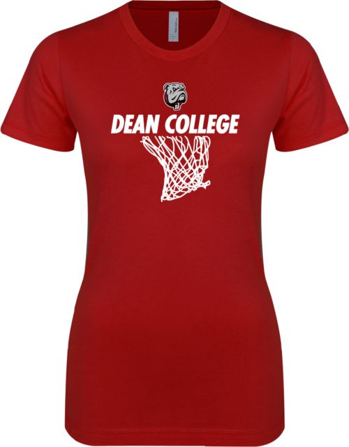 Dean College Next Level Ladies SoftStyle Junior Fitted Tee Basketball Net Design - ONLINE ONLY