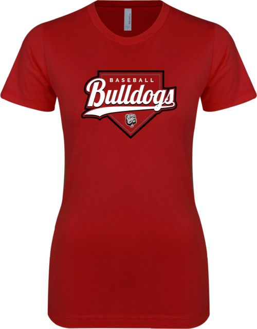 Dean College Next Level Ladies SoftStyle Junior Fitted Tee Baseball Plate Design - ONLINE ONLY