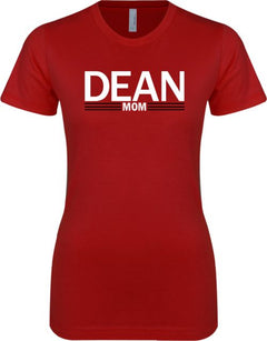 Dean College Next Level Ladies SoftStyle Junior Fitted Tee Mom - ONLINE ONLY