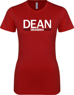 Dean College Next Level Ladies SoftStyle Junior Fitted Tee Grandma - ONLINE ONLY