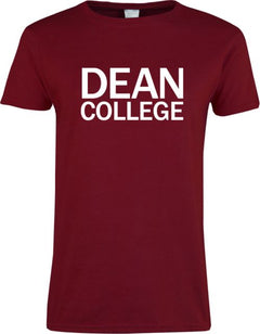 Dean College Next Level Womens Short Sleeve Tee Primary Mark - ONLINE ONLY