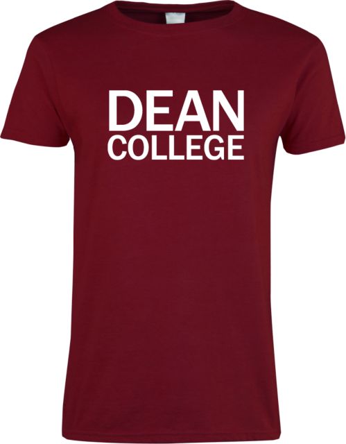 Dean College Next Level Womens Short Sleeve Tee Primary Mark - ONLINE ONLY