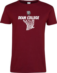 Dean College Ladies T Shirt Basketball Net Design - ONLINE ONLY