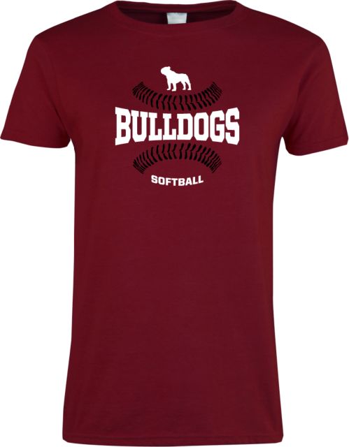 Dean College Ladies T Shirt Softball Seams Design - ONLINE ONLY
