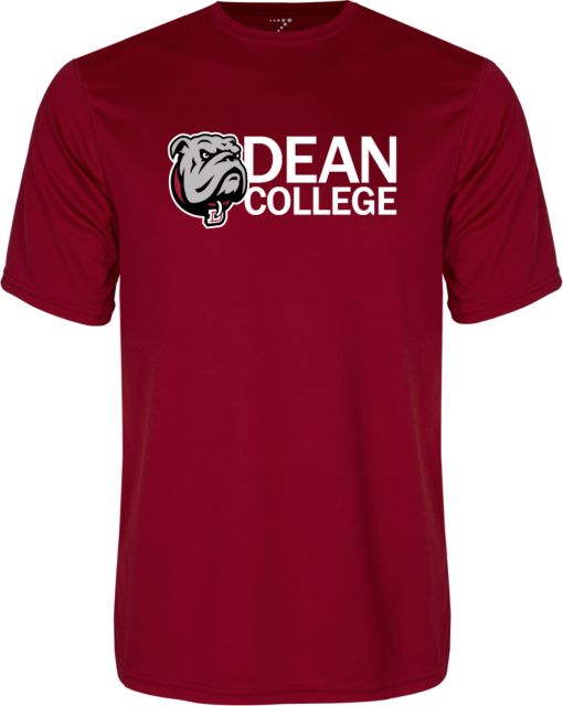 Dean College Performance Tee Dean College w/ Bulldog Head - ONLINE ONLY