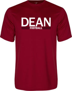 Dean College Performance Tee Football - ONLINE ONLY