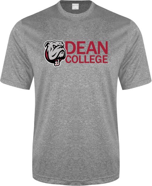 Dean College Heather Performance Contender Tee Dean College w/ Bulldog Head - ONLINE ONLY
