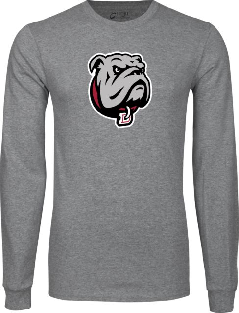 Dean College Long Sleeve T Shirt Bulldog Head - ONLINE ONLY