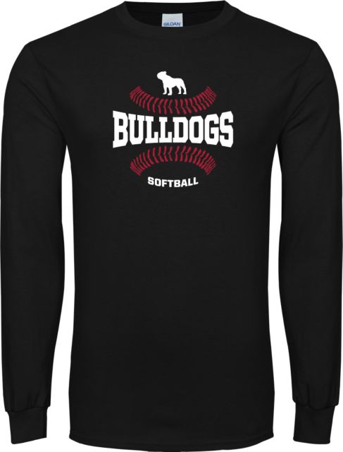 Dean College Long Sleeve T Shirt Softball Seams Design - ONLINE ONLY