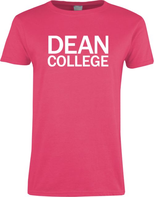 Dean College Womens Short Sleeve Tee Primary Mark - ONLINE ONLY