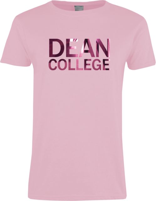 Dean College Womens Short Sleeve Tee Primary Mark  Foil - ONLINE ONLY