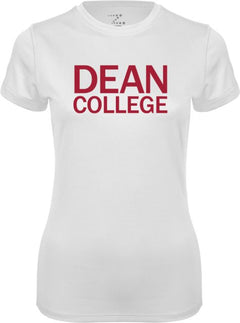Dean College Womens Performance Short Sleeve Tee Primary Mark - ONLINE ONLY