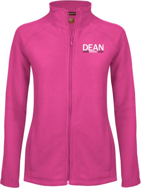 Dean College Womens Fleece Full Zip Jacket Baseball - ONLINE ONLY