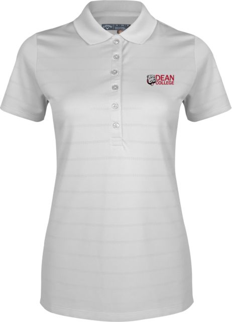 Dean College Ladies Callaway Opti Vent Polo Dean College w/ Bulldog Head - ONLINE ONLY