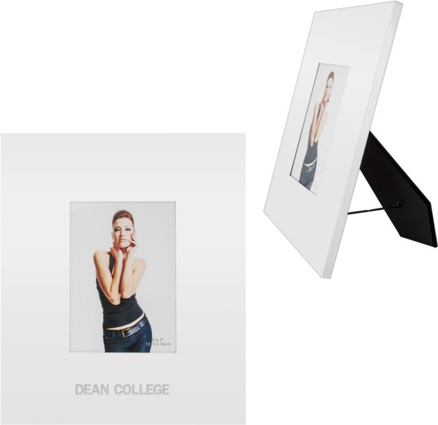 Dean College Metal 5 x 7 Photo Frame Primary Mark  Engraved - ONLINE ONLY