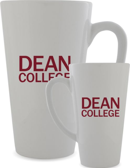 Dean College Full Color Latte Mug 17oz Primary Mark - ONLINE ONLY