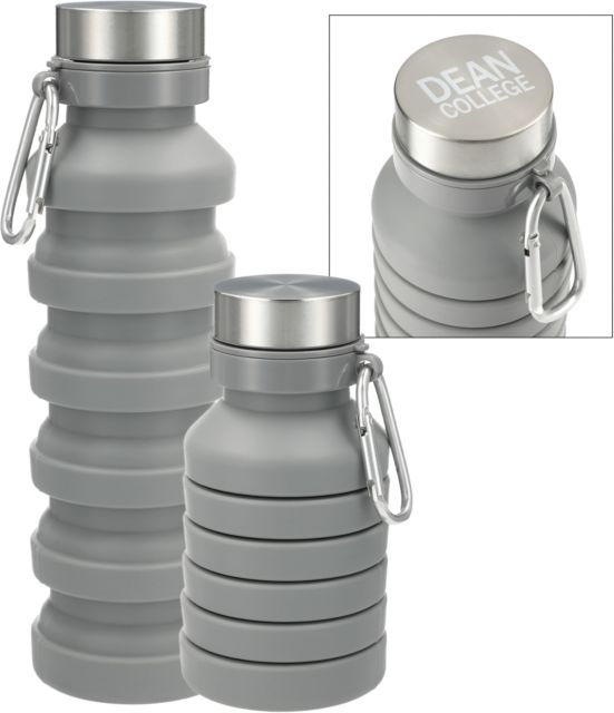 Dean College Zigoo Silicone Collapsible Bottle 18oz Primary Mark  Engraved - ONLINE ONLY