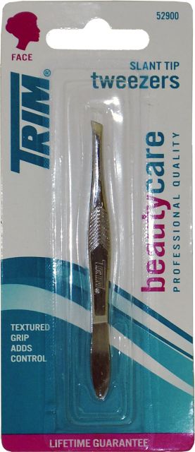 Trim Beauty Care Slant Tip Tweezer 1ct
