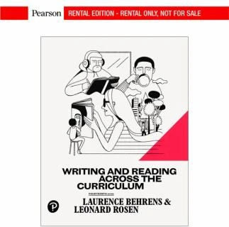 Writing & Reading Across the Curriculum (RRPHE RENTAL Edition)