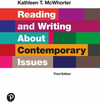 Reading &amp; Writing About Contemporary Issues