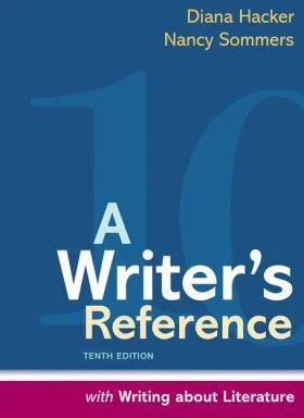 Writer's Reference with Writing about Literature