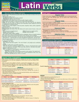 LATIN VERBS