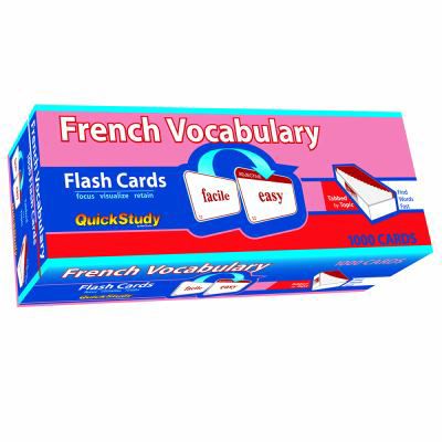 FRENCH VOCAB FLASH CARDS