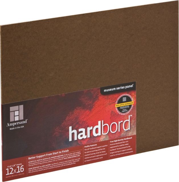Hardbord 1/8 Inch Flat 12X16
